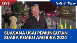 Laporan VOA untuk SCTV: Suasana Usai Pemungutan Suara Pemilu Amerika 2024