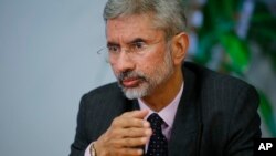 FILE - Indian Foreign Secretary Subrahmanyam Jaishankar.