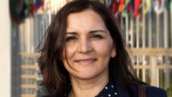 Simin Səbri Amerikanın Səsinə danışır