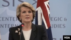 Menteri Luar Negeri Australia Julie Bishop (Foto: dok).