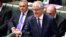 PM Malcolm Turnbull memberikan pidato di depan parlemen Australia di Canberra (15/9). Turnbull diperkirakan tidak akan bersedia memberi tempat permukiman bagi lebih banyak migran Suriah.
