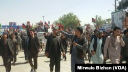 پس از توقیف نظام الدین قیصاری شماری از حامیان او برای سه روز پیهم مظاهرات را در فاریاب راه اندازی کردند