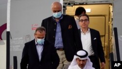 ورود زندانیان آمریکایی به دوحه