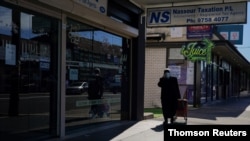 COVID-19 lockdown restrictions affect vulnerable communities in southwest Sydney, Aug. 10, 2021.