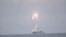 A Tsirkon hypersonic cruise missile is launched from the Russian guided missile frigate Admiral Gorshkov during a test in the White Sea, in this still image taken from video released Oct. 7, 2020. (Russian Defense Ministry/handout via Reuters)