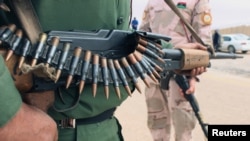 Pasukan yang bersekutu dengan pemerintah yang didukung PBB di Tripoli, Libya, 12 Maret 2019. (Foto: Reuters)