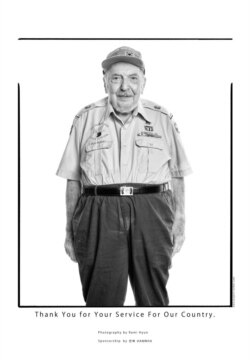 한국전쟁 참전용사 밥 나이절 씨 (사진 작가 라미 현/ 수전 기 씨 제공)