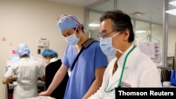 Fourth wave of COVID-19 pandemic, in Takatsuki, Osaka prefecture, Japan May 17, 2021.