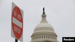 Gdeung Capitol,Washington D.C., 7 Januari 2019. 