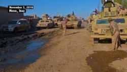 Video of the Mosul, Iraq offensive, Nov. 3, 2016