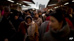 Niderlandiyaning Gaaga shahridagi bozor