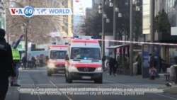 VOA60 World - Germany: Two people killed, several others injured
as driver rams car into crowd 