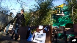 Le restaurant du Ping Pong Comet à Washington aux Etats-Unis, où des rumeurs récurrentes avaient poussé un homme à arriver armé dans cette pizzeria, soupçonnée d'abriter un cercle pédophile.