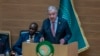 Le Secrétaire général des Nations Unies, Antonio Guterres, s'exprime lors du 38ème Sommet de l'Union africaine, à Addis-Abeba, le 15 février 2025. AFP / Amanuel Sileshi