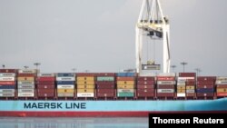 یک کشتی شرکت کشیترانی مرسک - آرشیو