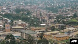 Vue sur la capitale anglophone, Bamenda, le 16 juin 2017.