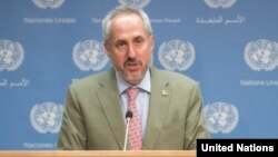 Juru bicara Sekjen PBB, Stephane Dujarric 