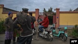 Suasana di sebuah desa kecil, tempat tinggal etnis Uighur di pinggiran Shayar, wilayah Xinjiang, 13 September 2019. (Foto: dok).