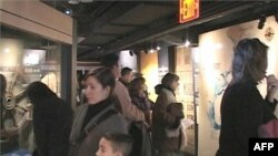 Posetioci Centra za obrazovanje i liderstvo, koji je posvećen Abrahamu Linkolnu