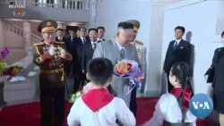 North Korea Shows Off New ICBM During Nighttime Parade