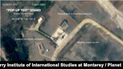 미 미들버리국제학연구소 동아시아 비확산센터가 지난 2020년 분석한 북한 신포 조선소 위성사진 (자료사진= Middleburry Institute of International Studies at Monterey/ Planet 제공)