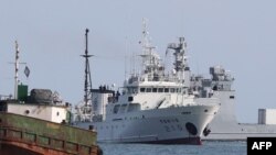 지난달 24일 북한 해역에서 피살된 한국 공무원이 탑승했던 어업지도선 무궁화 10호.