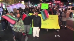 Calm in Ferguson, Protests Elsewhere