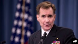 Juru bicara Departemen Luar Negeri Amerika, John Kirby (foto: dok).