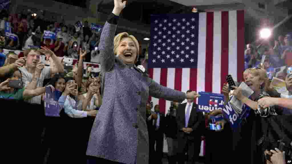 &quot;Super seshanba&quot;da Demokratlar partiyasidan Xillari Klinton Floridada g&#39;alaba qildi. Klinton Shimoliy Karolina, Oxayo va Illinoysni ham qo&#39;lga kiritdi.