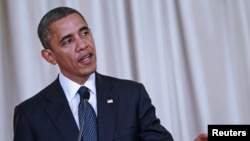 US President Barack Obama speaks during a media conference in Bangkok, Thailand, November 18, 2012.