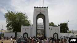 Fadan Mai Alfarma, Sarkin Musulmi, Muhammadu Saad Abubakar, a Sakkwato, Arewa Maso Yammacin Najeriya.
