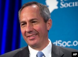 FILE - Judge Thomas Hardiman, federal judge on the U.S. Court of Appeals for the Third Circuit, is seen in Washington, Nov. 17, 2016.