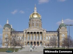 아이오와주 의회 의사당.