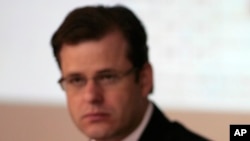 FILE - Leonardo Quintao was named leader of the centrist Brazilian Democratic Movement Party on Wednesday.