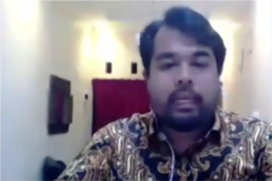 Pakar hukum ketenagakerjaan, Fakultas Hukum UGM, Susilo Andi Darma. (Foto: VOA/Nurhadi Sucahyo)