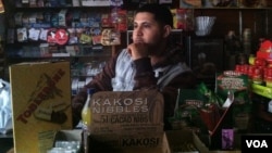 Omar's store reopens after Hurrican Sandy passes through New York City, October 30, 2012. (A.Phillips)