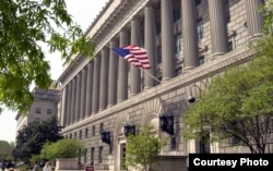미국 워싱턴 D.C. 시내 상무부 청사 (자료사진)