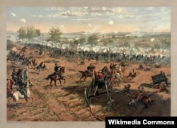 1863년 7월 게티즈버그 전투.