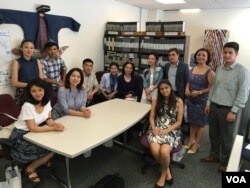 Markaziy Osiyodan kelgan 10 yosh jurnalist "Amerika Ovozi" O'zbek xizmati mehmoni