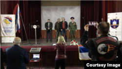 Aleksandar Kravčenko i Viktor Zaplatin u Višegradu. Izvor: BIRN BiH