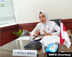 Kepala BMKG Dwikorita Karnawati. (Foto: Courtesy/BMKG)