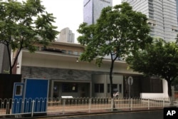 중국 광저우 주재 미국영사관.