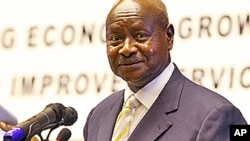 Shugaban kasar Uganda Yoweri Museveni.