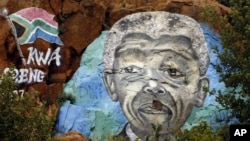 President Jacob Zuma's office announced former President Nelson Mandela "has made progress" in getting better after contracting a lung infection, December 12, 2012