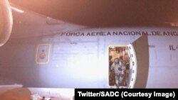 La SADC,Communauté de développement d'Afrique australe, dépolie une force conjointe de 250 hommes au Lesotho, 30 novembre 2017. (Twitter/SADC)