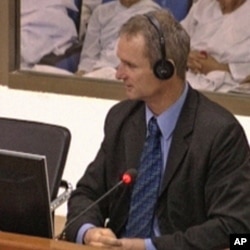 Rob Hamill, testifying in 2009 at the trial of the Khmer Rouge's "Duch."