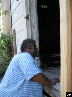 Amy Roberts launched a campaign to save the Harrington school, which now sits empty.