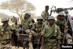 Niger's special forces prepare to fight Boko Haram in Diffa, March 26, 2015. Niger said it lost 46 soldiers and 28 civilians in weekend clashes with the Islamist militants.
