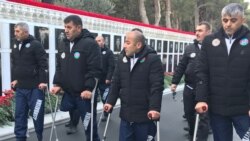 20 Yanvar Ümumxalq Hüzn Günü ictimaiyyət Şəhidlər Xiyabanını ziyarət edir