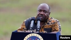 Le président du Gabon, Ali Bongo Ondimba